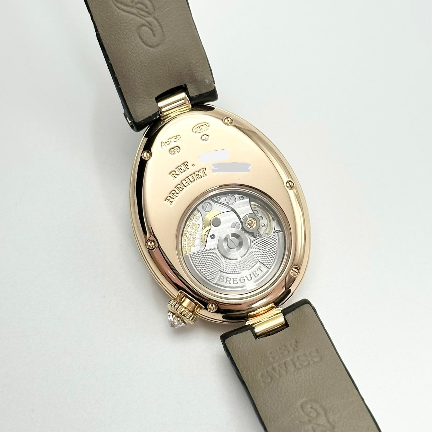 Breguet Reine de Naples 8928BR 18K Rose Gold Factory Diamonds Automatic Watch 2023 Excellent Full Set