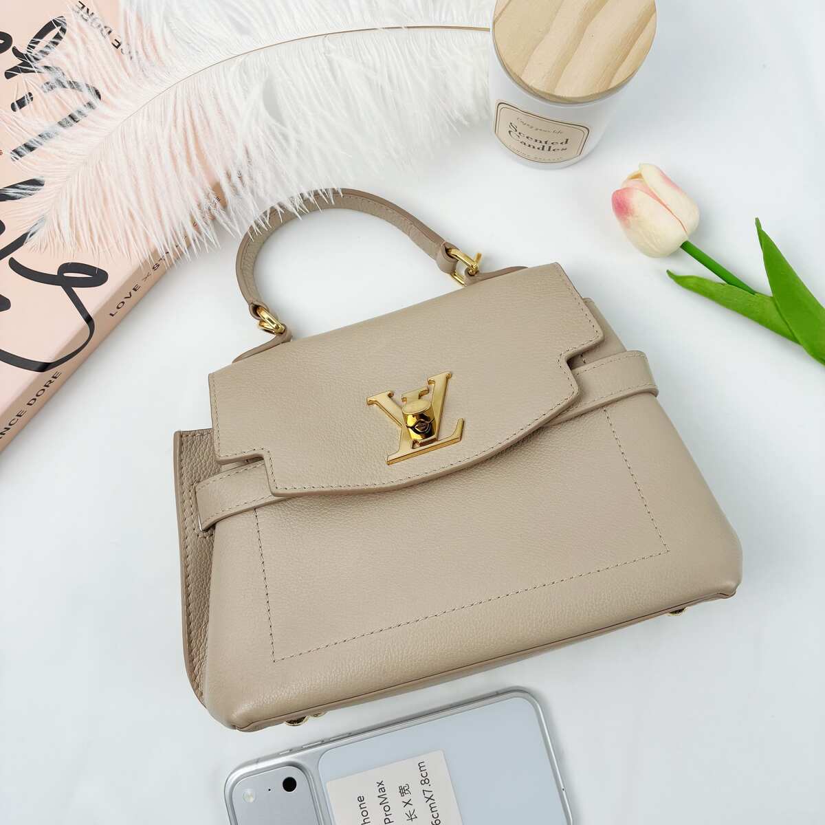 Louis Vuitton Mini Lockme Ever BB Top Handle Bag