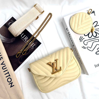 Louis Vuitton New Wave Multi-Pochette Chain Crossbody Bag
